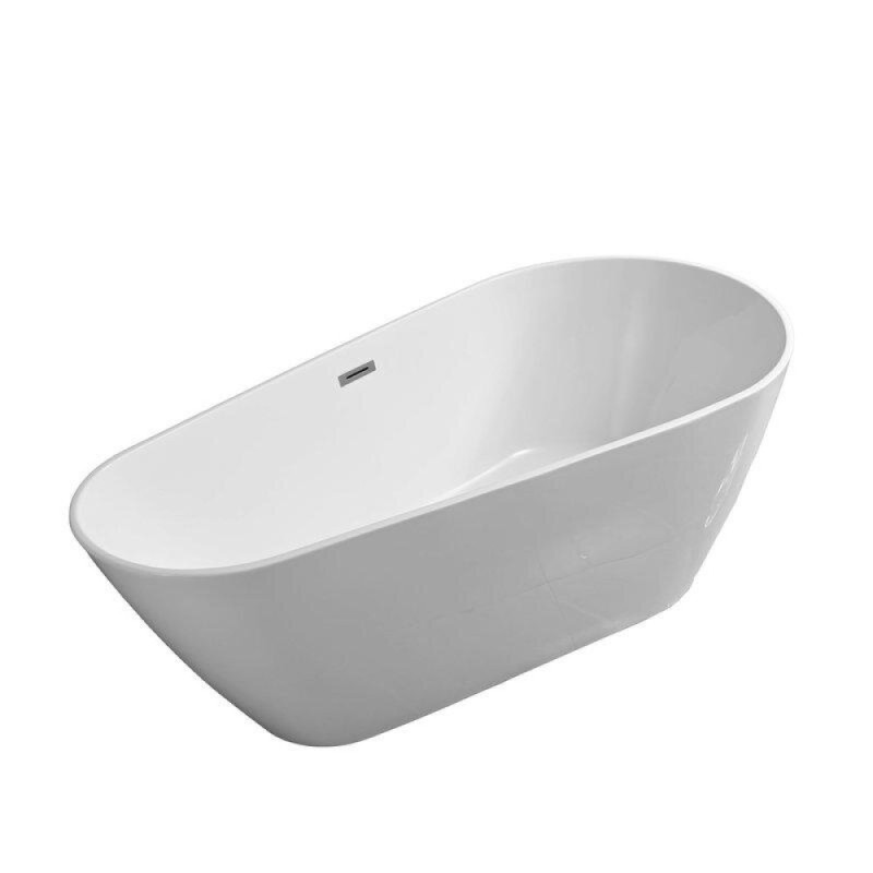 Ванна акриловая Grossman Fly GR-1102, 170 x 80 см, белая