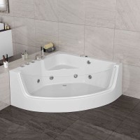 Ванна гидромассажная акриловая Grossman 150 x 150 см, цвет белый, GR-15000-1