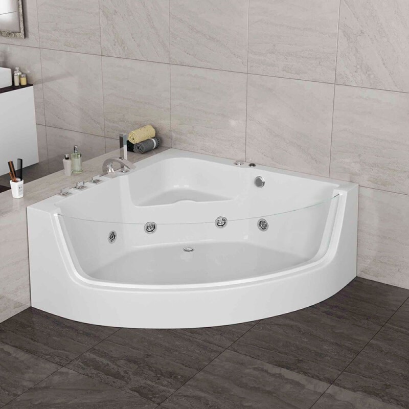 Ванна гидромассажная акриловая Grossman 150 x 150 см, цвет белый, GR-15000-1