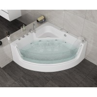 Ванна гидромассажная акриловая Grossman 150 x 150 см, белая, GR-15000