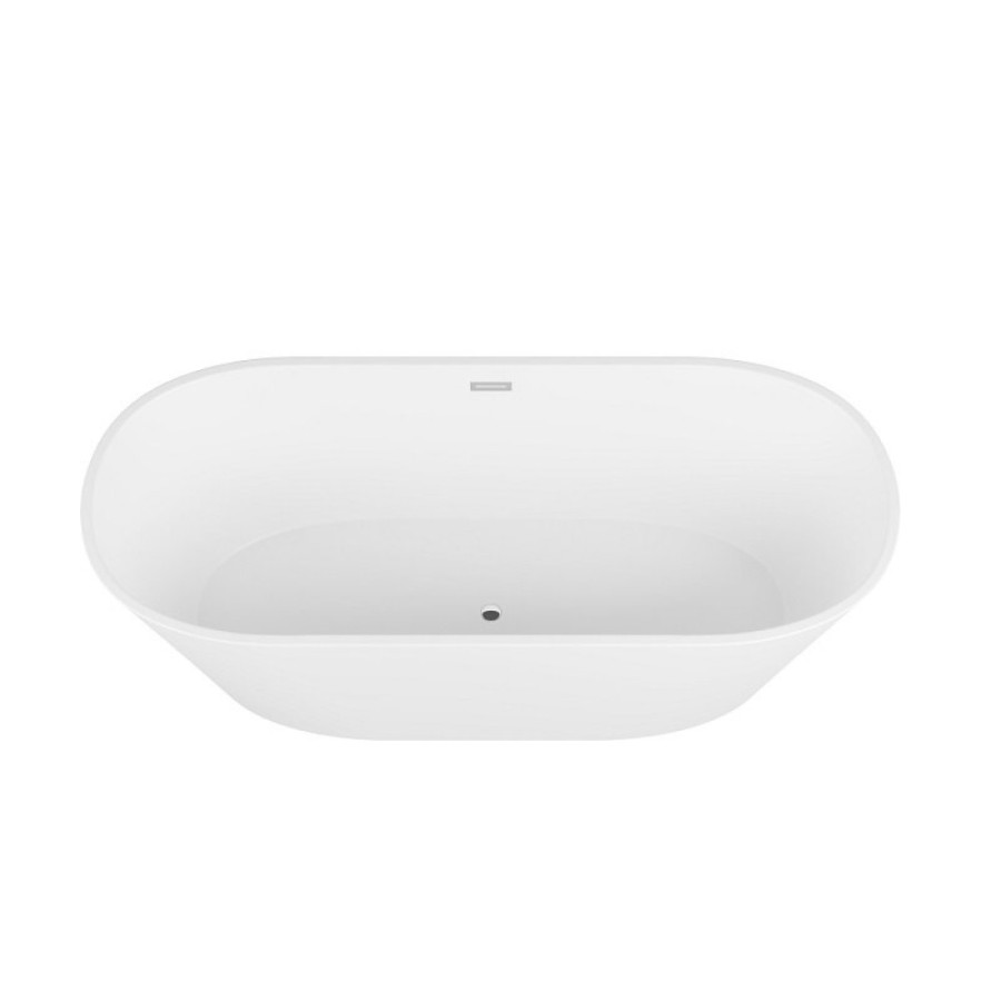 Ванна акриловая Grossman Forta, GR-1503M, 170 x 75 см, отдельностоящая, белая матовая