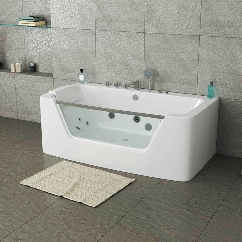 Ванна гидромассажная акриловая Grossman 150 x 85 см, цвет белый, GR-15085-1