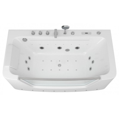 Ванна гидромассажная акриловая Grossman 150 x 85 см, белая, GR-15085