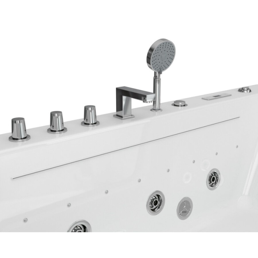 Ванна гидромассажная акриловая Grossman 150 x 85 см, белая, GR-15085