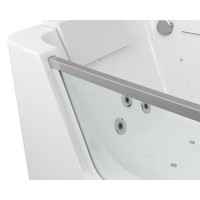 Ванна гидромассажная акриловая Grossman 150 x 85 см, белая, GR-15085