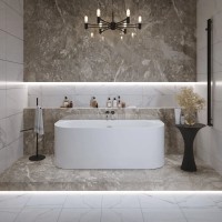 Ванна акриловая Grossman Cristal GR-17073, 170 x 80 см, белая