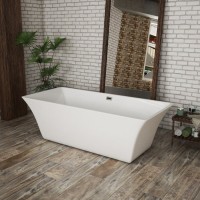 Ванна акриловая Grossman 180 x 80 см, отдельностоящая, белая, GR-1901