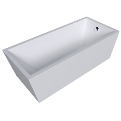 Ванна акриловая Grossman 180 x 80 см, отдельностоящая, белая, GR-2021