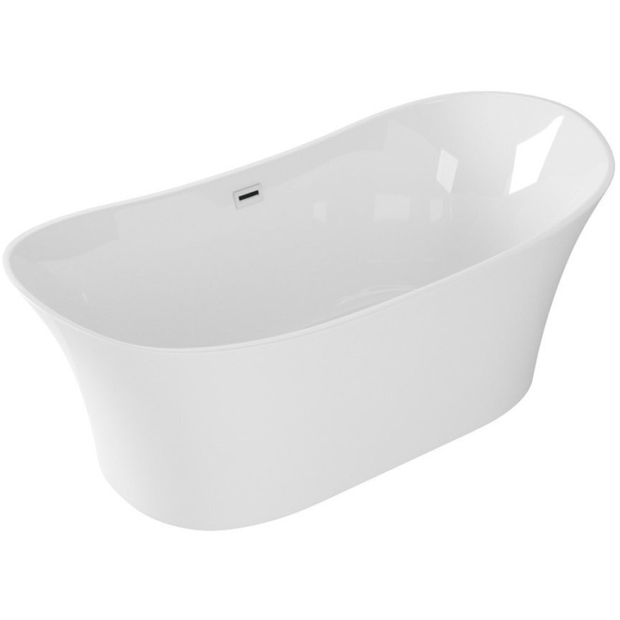 Ванна акриловая Grossman 170 x 80 см, отдельностоящая, белая, GR-2101