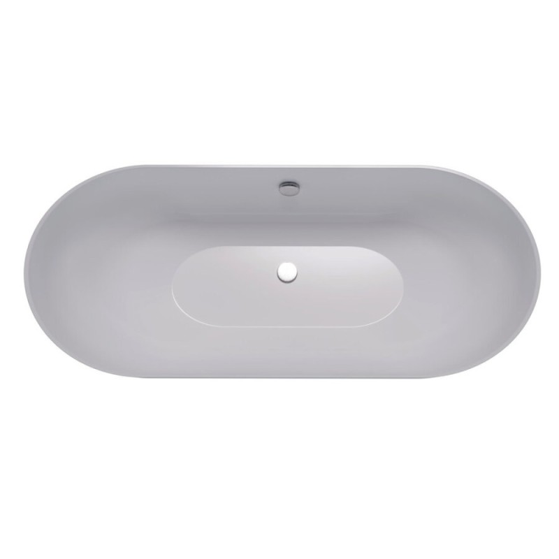 Ванна акриловая Grossman 170 x 80 см, отдельностоящая, белая, GR-2501
