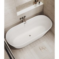 Ванна акриловая Grossman Forta, GR-27021M, 170 x 75 см, отдельностоящая, белая матовая