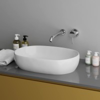 Раковина Grossman 60 x 42 см овальная, накладная, GR-3015