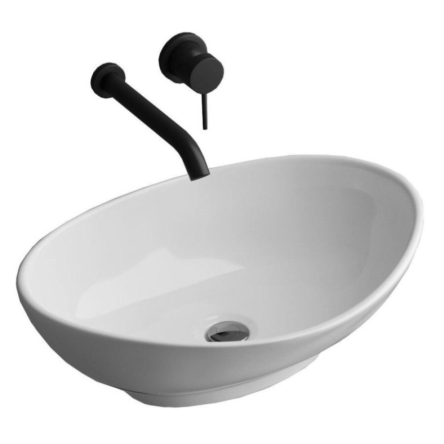 Раковина Grossman 59 x 38 см овальная, накладная, GR-3022