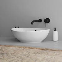 Раковина Grossman 59 x 38 см овальная, накладная, GR-3022
