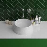 Раковина Grossman 40 x 40 см круглая, накладная, GR-3023