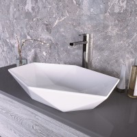 Раковина Grossman 60 x 41.5 х 15 см, накладная, белая, GR-3030