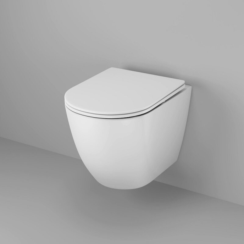 Подвесной унитаз Grossman Thin Rim GR-5601S, крышка-сиденье микролифт, белый