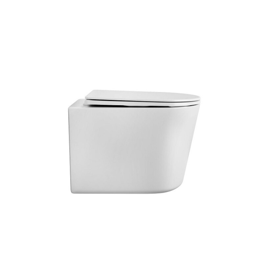 Подвесной унитаз Grossman Thin Rim GR-5602S, крышка-сиденье микролифт, белый