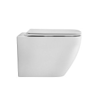 Подвесной унитаз Grossman Thin Rim GR-5603S, крышка-сиденье микролифт, белый
