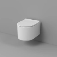 Подвесной унитаз Grossman Thin Rim GR-5606SQ, смыв торнадо, крышка-сиденье микролифт, белый