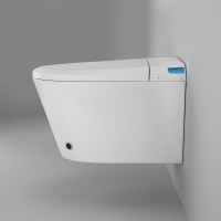 Электронный подвесной унитаз Grossman Smart GR-5702, с функцией биде, с импульсной системой смыва, крышка-сиденье микролифт, белый