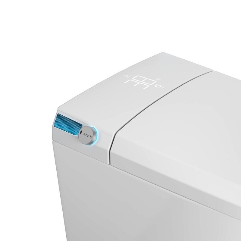 Электронный подвесной унитаз Grossman Smart GR-5702, с функцией биде, с импульсной системой смыва, крышка-сиденье микролифт, белый
