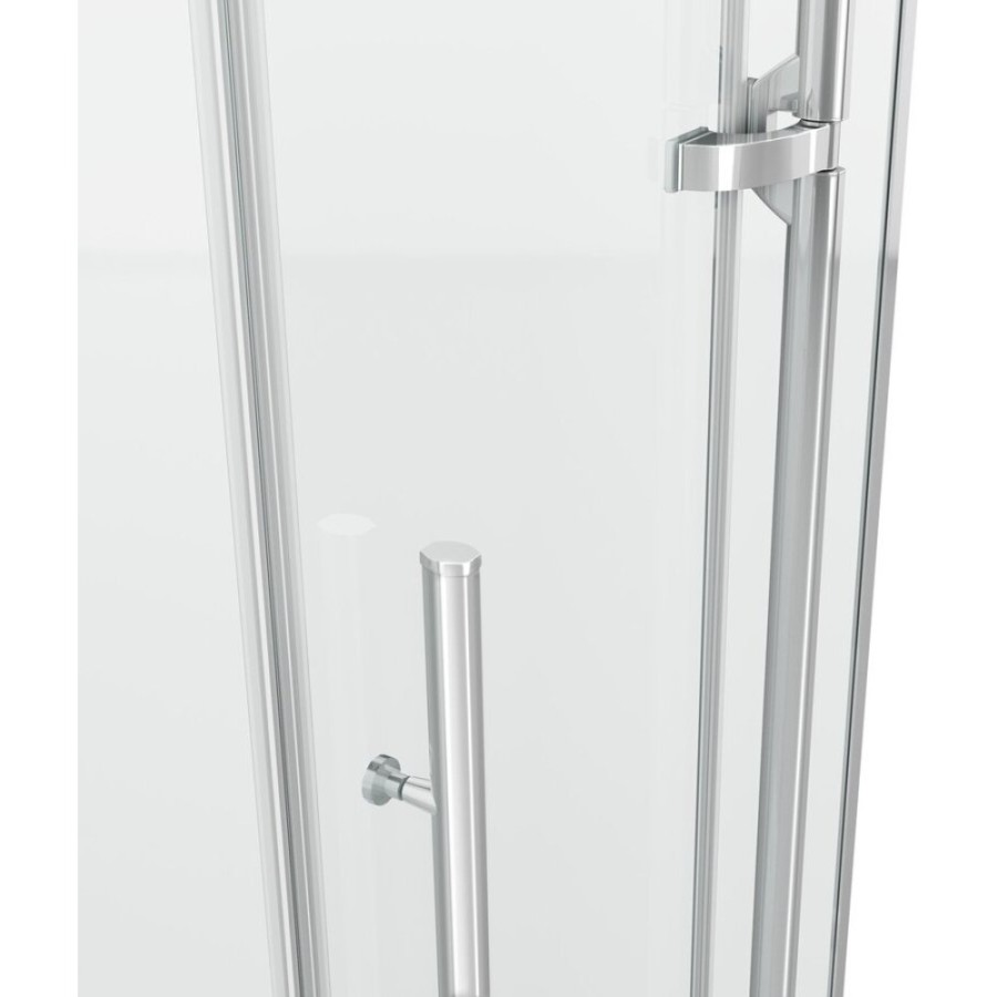Душевой уголок Grossman Style GR-6090 90 х 90 см квадратный, дверь распашная, стекло прозрачное, хром