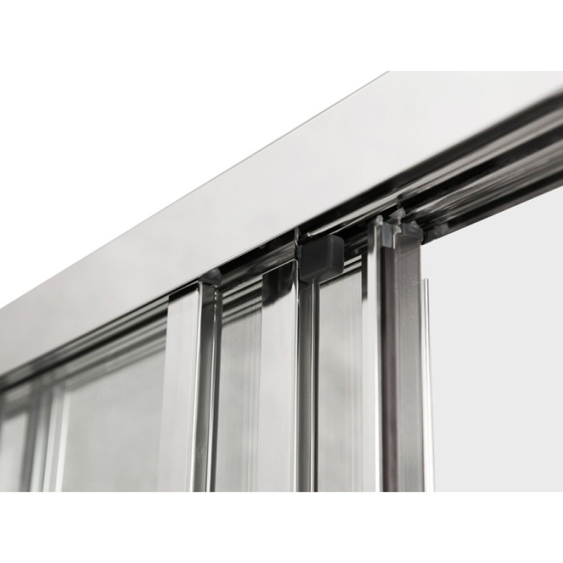 Душевой уголок Grossman Alba1, 90 х 90 х 190 см, стекло прозрачное, профиль хром, GR-9090Al1