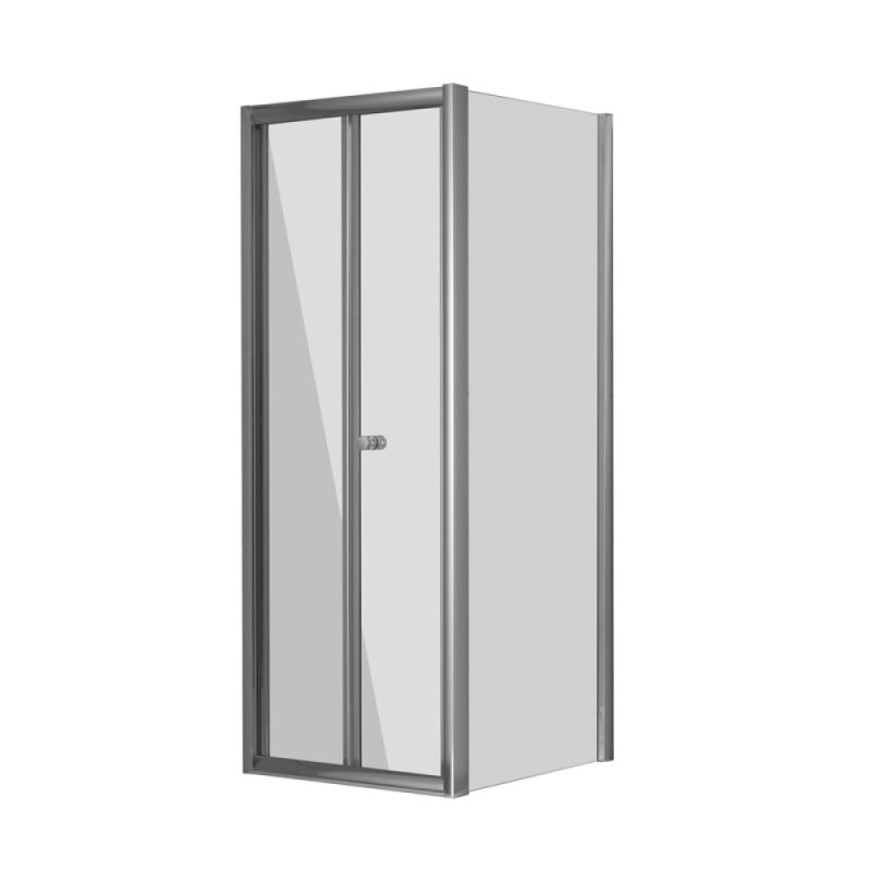 Душевой уголок Grossman Alba2, 90 х 90 х 190 см, складная дверь, стекло прозрачное, профиль хром, GR-9090Al2