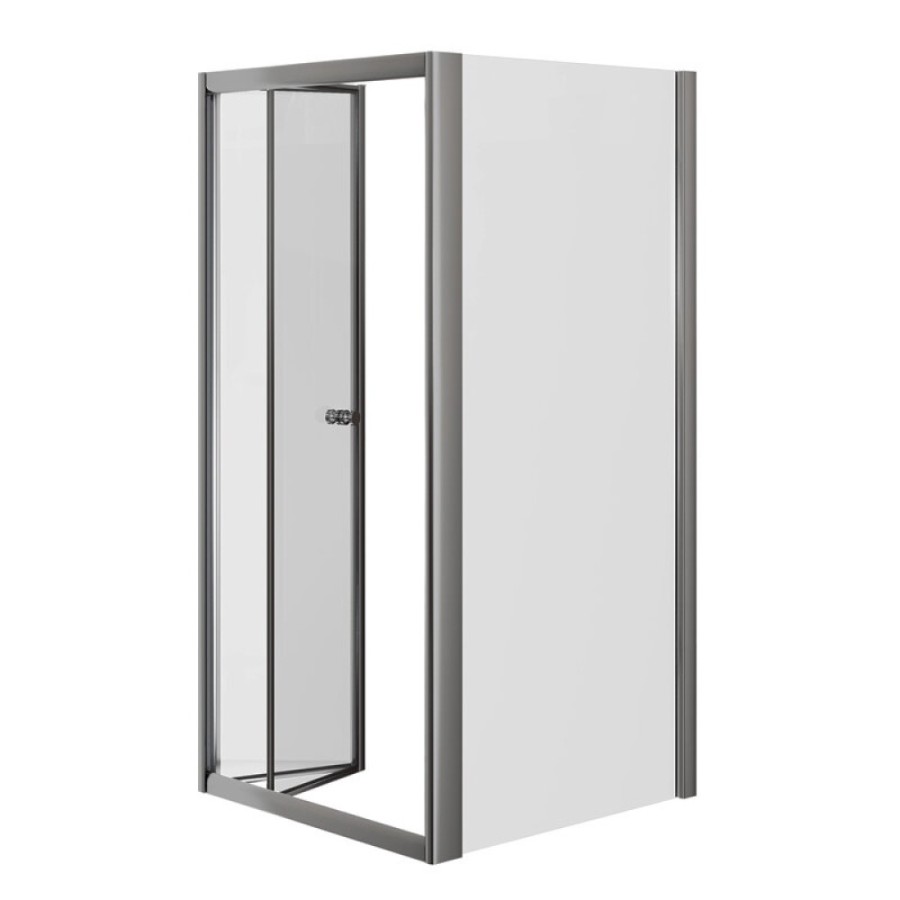 Душевой уголок Grossman Alba2, 90 х 90 х 190 см, складная дверь, стекло прозрачное, профиль хром, GR-9090Al2