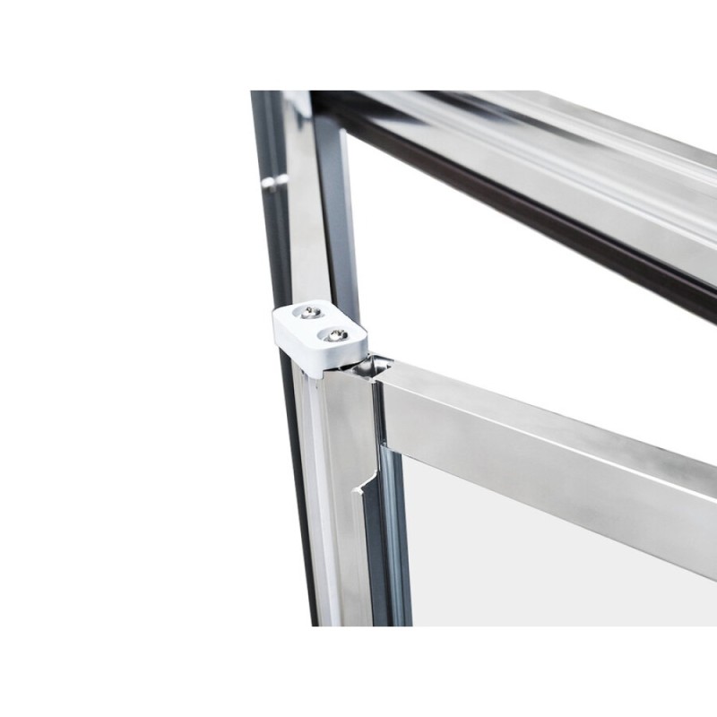 Душевой уголок Grossman Alba2, 90 х 90 х 190 см, складная дверь, стекло прозрачное, профиль хром, GR-9090Al2