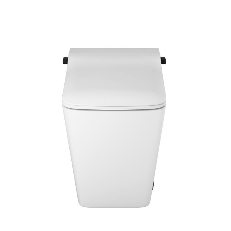 Электронный приставной унитаз Grossman Smart GR-PR-5701, с функцией биде, с импульсной системой смыва, крышка-сиденье микролифт, белый