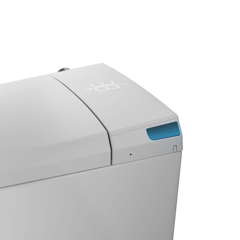 Электронный приставной унитаз Grossman Smart GR-PR-5702, с функцией биде, с импульсной системой смыва, крышка-сиденье микролифт, белый