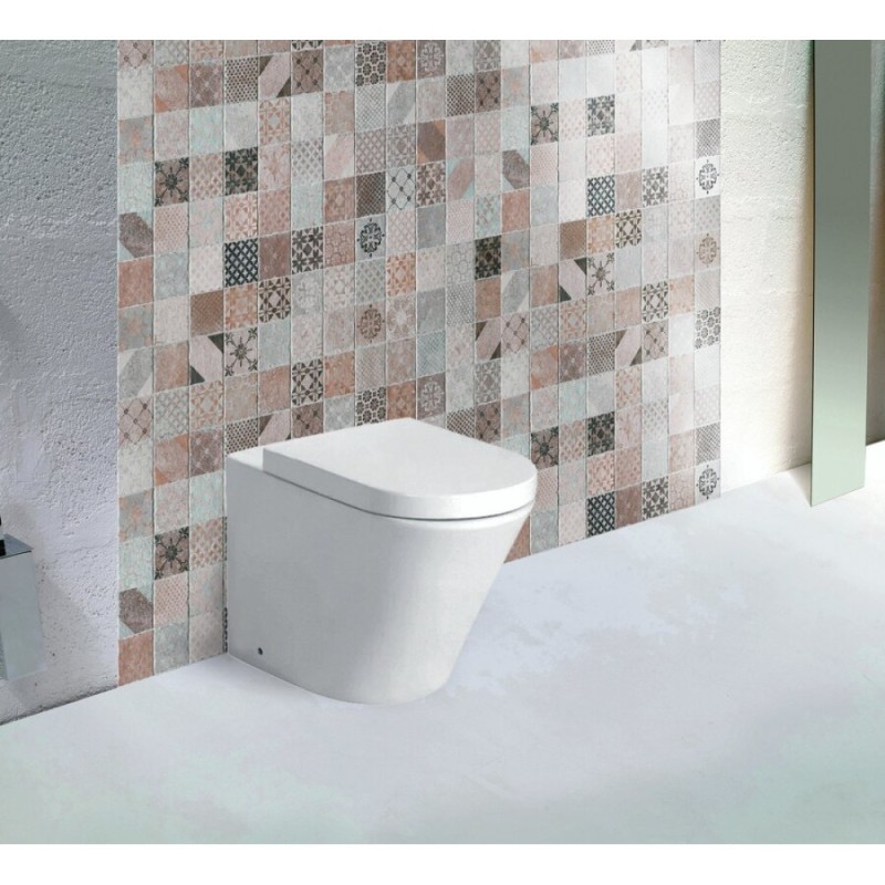 Приставной унитаз Grossman Modern GR-PR3011, с крышкой-сиденьем Soft-Close