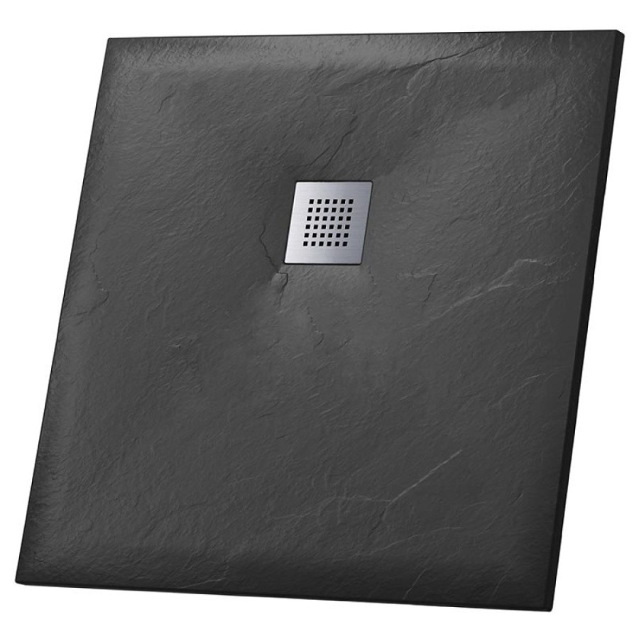 Поддон для душа Grossman Strong GR-S2100100Q, 100 x 100 см, квадратный, цвет графит