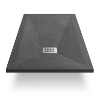 Поддон для душа Grossman Strong GR-S280110Q, 110 x 80 см, прямоугольный, цвет графит