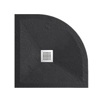 Поддон для душа Grossman Strong GR-S29090, 90 x 90 см, четверть круга, цвет графит