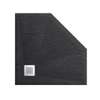 Поддон для душа Grossman Strong GR-S29090D, 90 x 90 см, пятиугольный, цвет графит