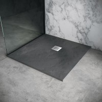 Поддон для душа Grossman Strong, 90 x 90 см, квадратный, цвет графит, GR-S29090Q