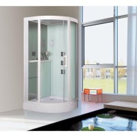 Душевая кабина Grossman GR-141, четверть круга, 100 x 100 см