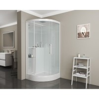 Душевая кабина Grossman 100 x 100 см, четверть круга, белый, GR160
