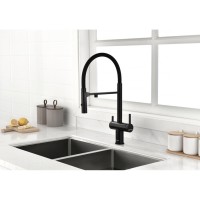 Смеситель Paulmark Gravity Gr213888-AN для кухонной мойки под фильтр, антрацит