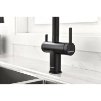 Смеситель Paulmark Gravity Gr213888-AN для кухонной мойки под фильтр, антрацит