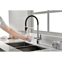 Смеситель Paulmark Gravity Gr213888-CR для кухонной мойки под фильтр, хром