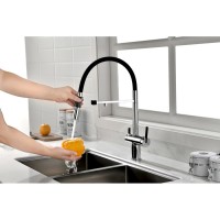Смеситель Paulmark Gravity Gr213888-CR для кухонной мойки под фильтр, хром