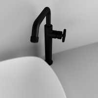 Смеситель Iddis Grange для раковины, черный, GRABLR1i01