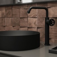 Смеситель Iddis Grange для раковины, черный, GRABLR1i01