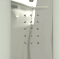 Душевая кабина Timo Premium Impi H-517-T-CH/C, 100 x 100 см, стекло прозрачное, профиль хром, стул