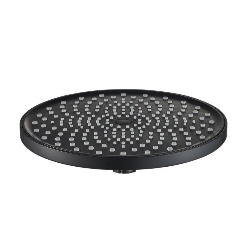 Верхний душ Haiba HB009, черный