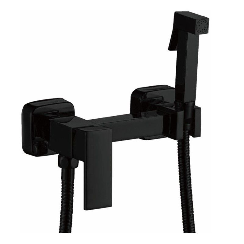 Гигиенический душ со смесителем Haiba HB5513-7, черный